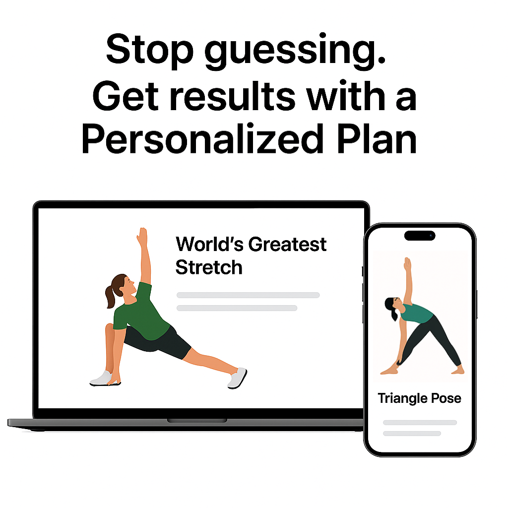 ‎Personalized Physiotherapy Plan