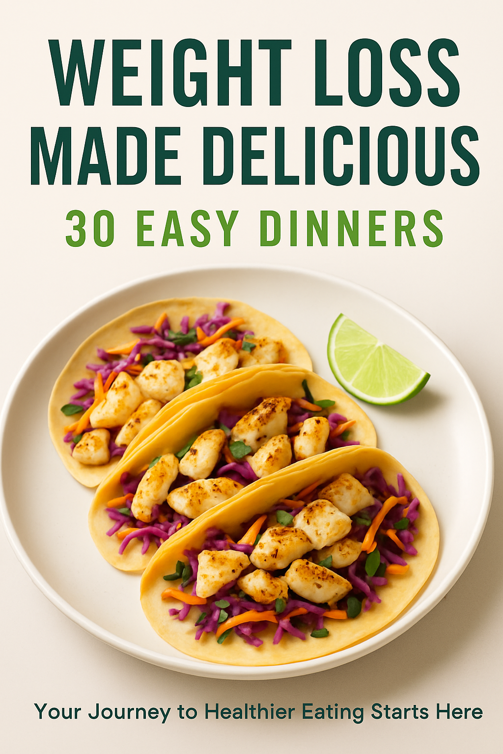 Weight Loss Made Delicious: 30 Easy Dinners